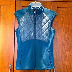Icebreaker zip front vest